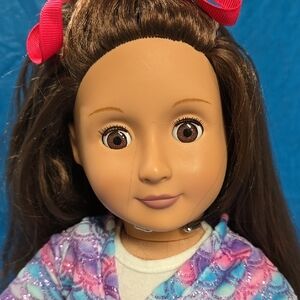 Our Generation Doll Brown Hair Brown Eyes